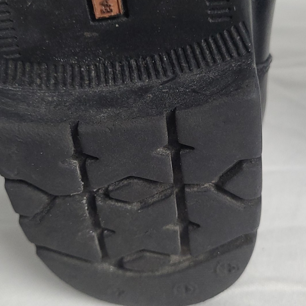 EARTH SHOE CHACO BLACK LEATHER SHOES 10.5W LACE UP - Picture 15 of 16